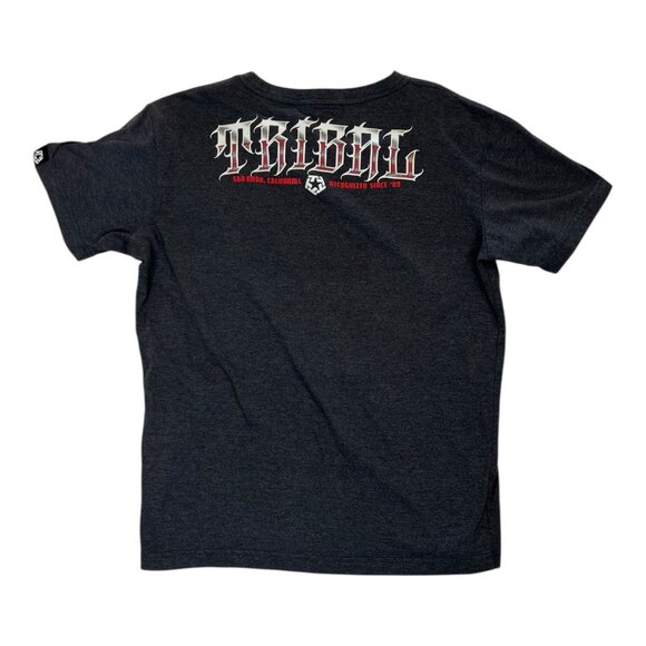 Vintage Tribal T-Shirt Size Medium Graffiti Hip Hop Y2K - Picture 1 of 7